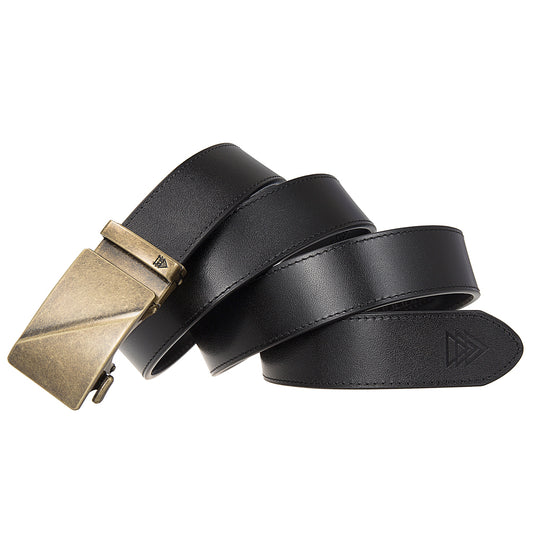 RIDGE (GOLD) + ITALIAN FULL-GRAIN LEATHER