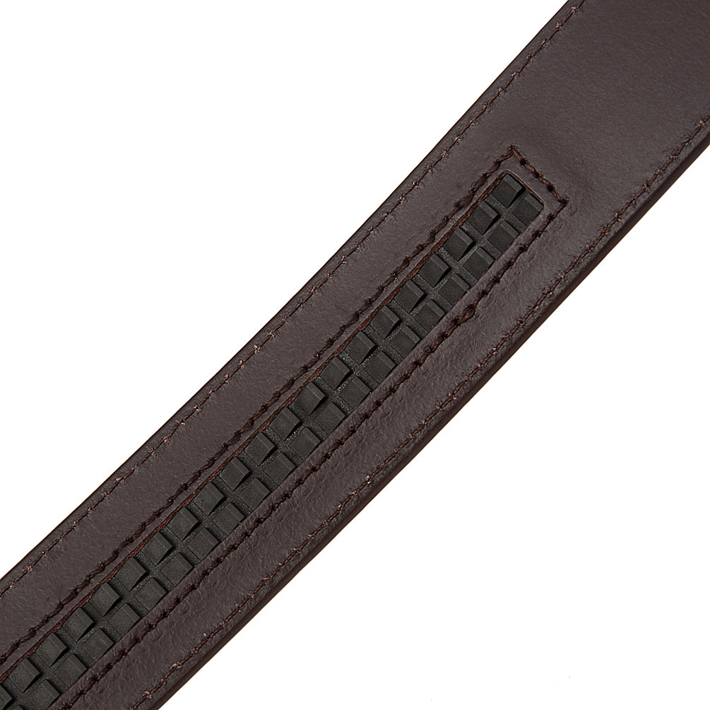 MAHOGANY ITALIAN FULL-GRAIN LEATHER