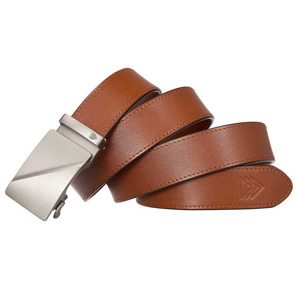 RIDGE (STEEL) + ITALIAN FULL-GRAIN LEATHER