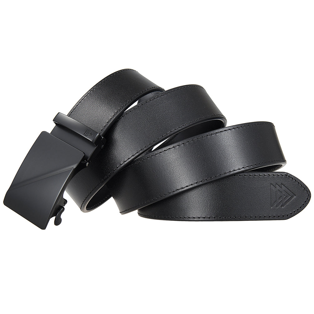 RIDGE (BLACK) + ITALIAN FULL-GRAIN LEATHER