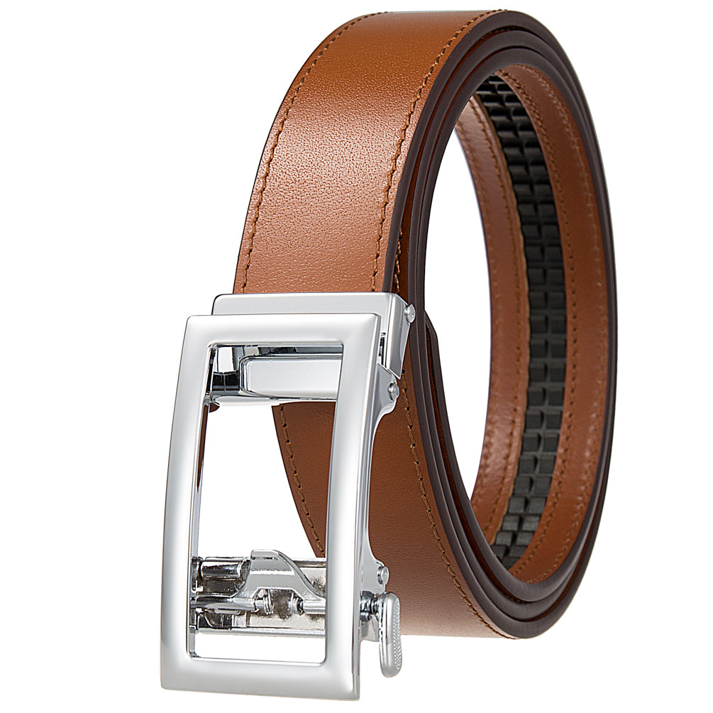 VERA (SILVER) + COGNAC ITALIAN FULL-GRAIN LEATHER