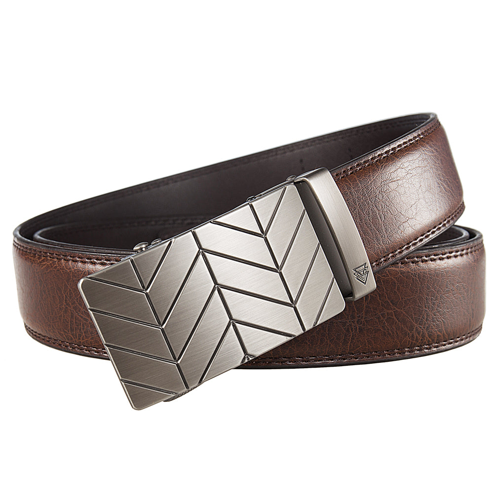 STEEL CHEVRON + STANDARD LEATHER