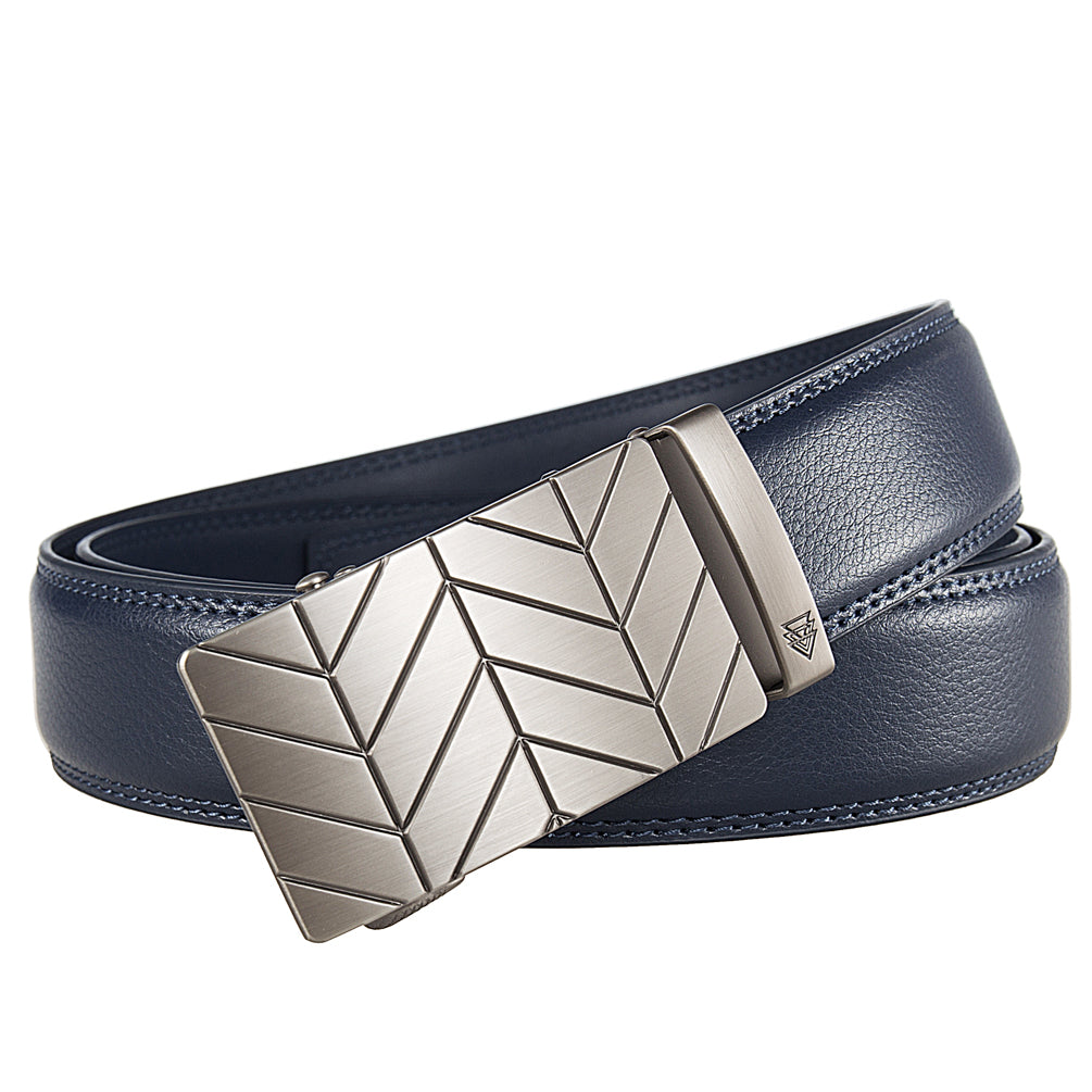 STEEL CHEVRON + STANDARD LEATHER