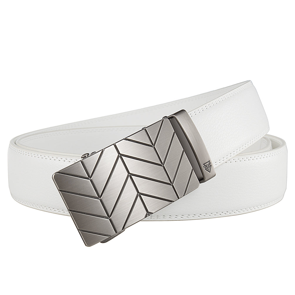 STEEL CHEVRON + STANDARD LEATHER