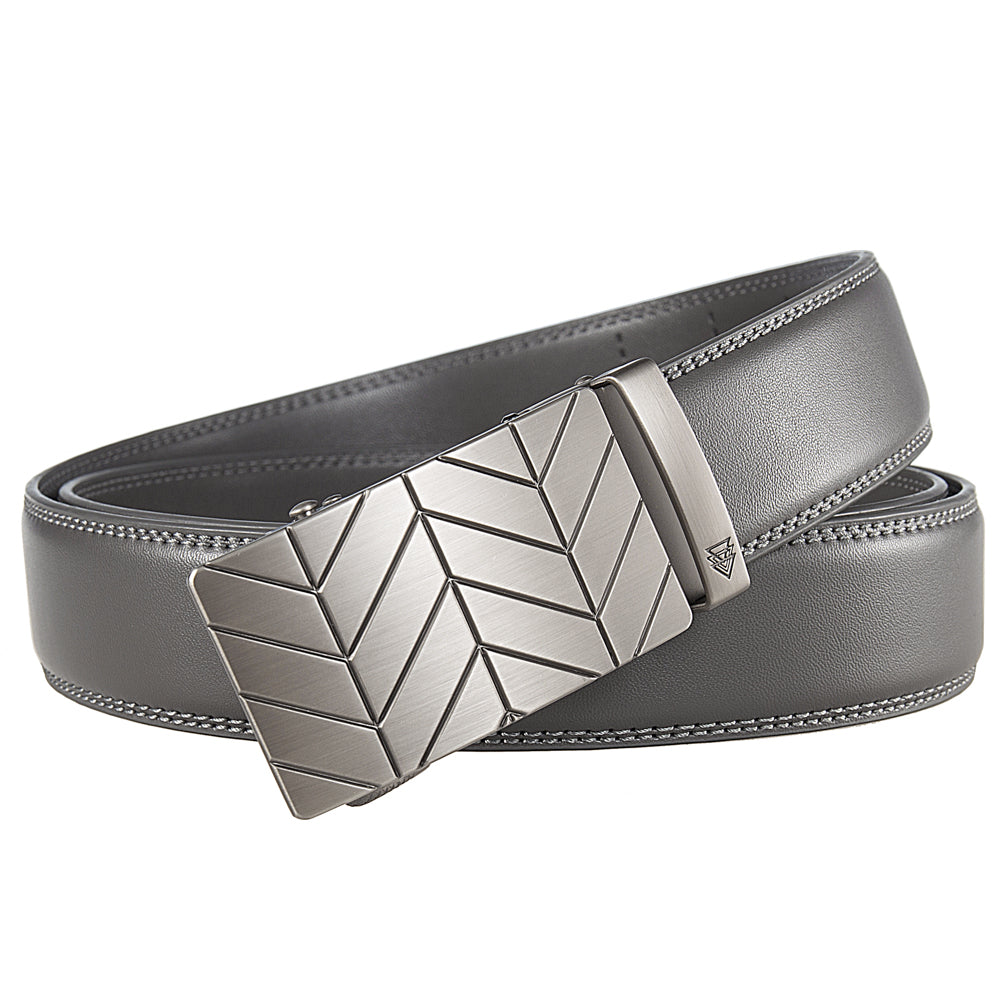 STEEL CHEVRON + STANDARD LEATHER