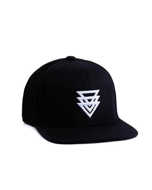 TRIANGLES SNAPBACK BLACK