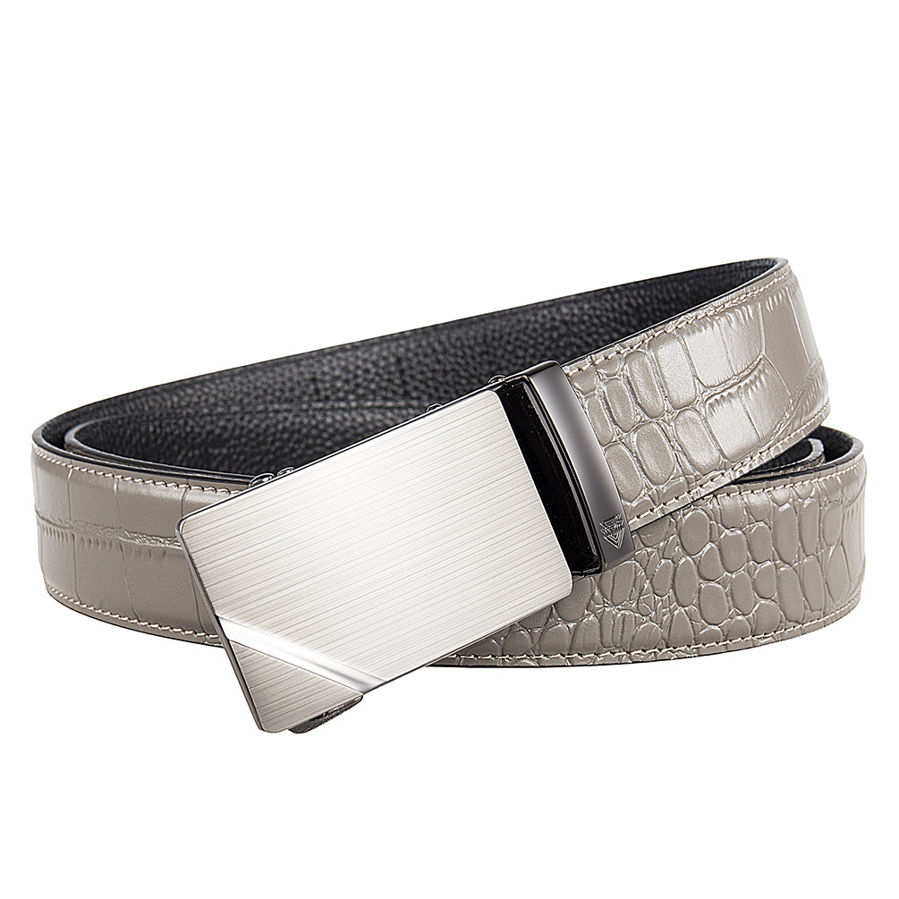 PLAYER + MOCK CROC PEBBLE GRAIN LEATHER