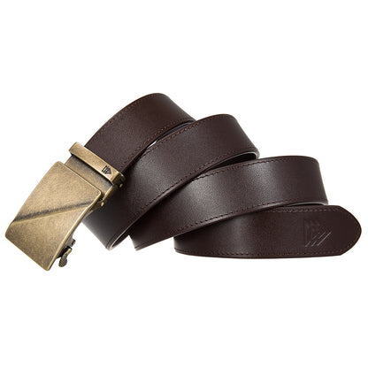 RIDGE (GOLD) + ITALIAN FULL-GRAIN LEATHER