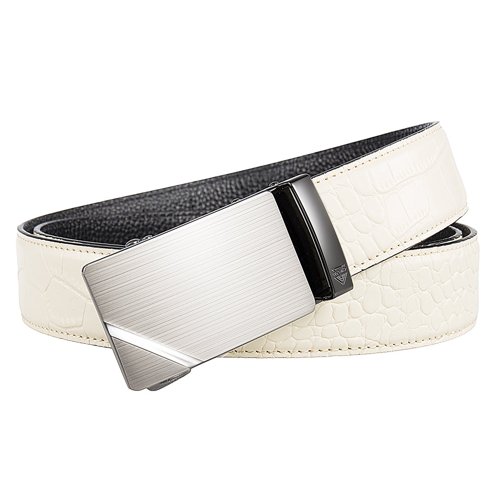 PLAYER + MOCK CROC PEBBLE GRAIN LEATHER