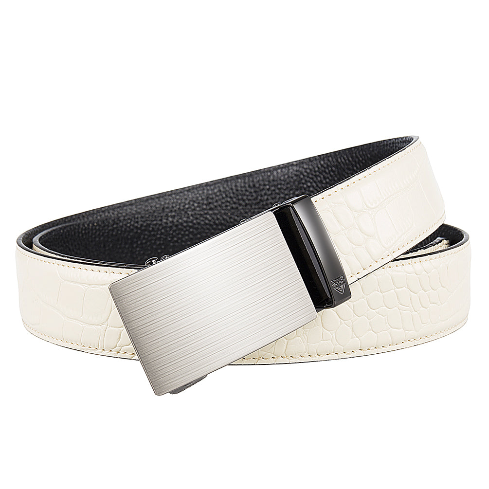 JASPER + MOCK CROC PEBBLE GRAIN LEATHER