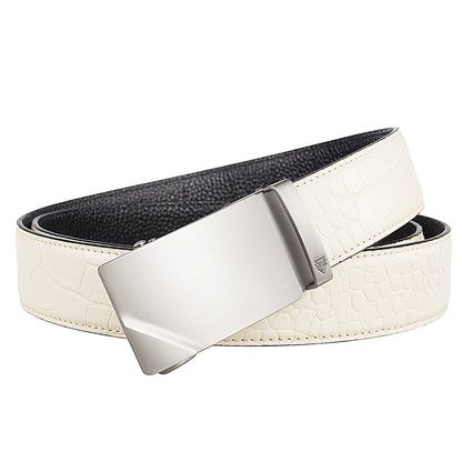 HUNTER + MOCK CROC PEBBLE GRAIN LEATHER