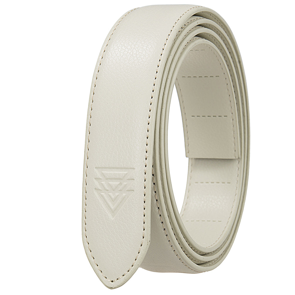 CREAM STANDARD LEATHER 30mm