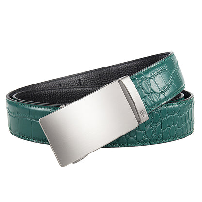 CLASSIC + MOCK CROC PEBBLE GRAIN LEATHER