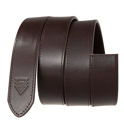 MAHOGANY ITALIAN FULL-GRAIN LEATHER