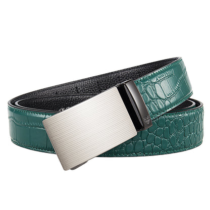 JASPER + MOCK CROC PEBBLE GRAIN LEATHER