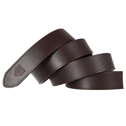 MAHOGANY ITALIAN FULL-GRAIN LEATHER