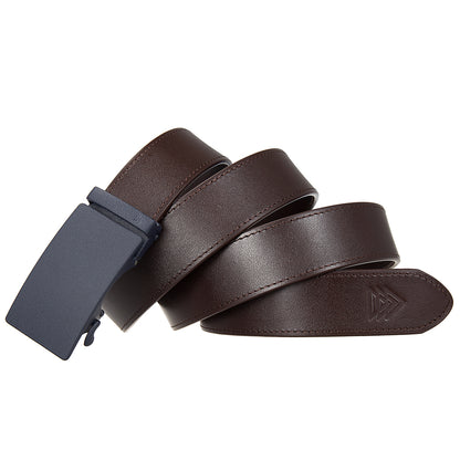 CUTTER (NAVY) + ITALIAN FULL-GRAIN LEATHER