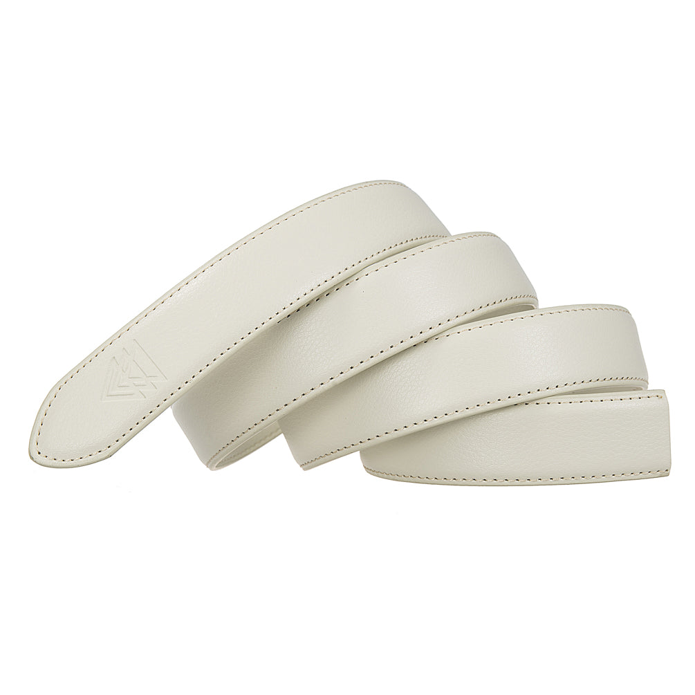 CREAM STANDARD LEATHER 30mm