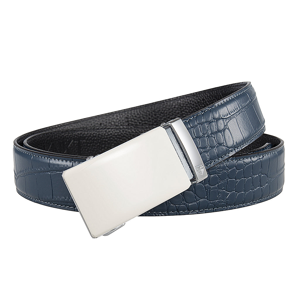 GHOST + MOCK CROC PEBBLE GRAIN LEATHER