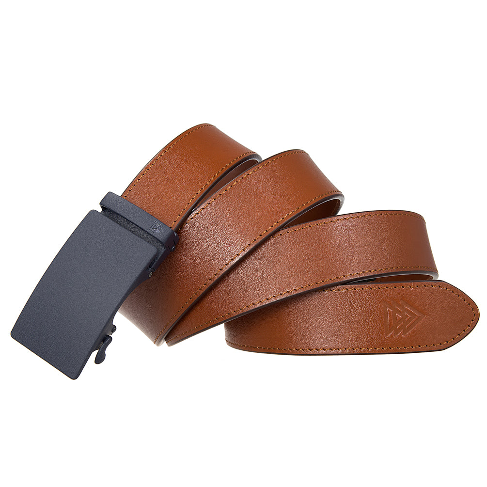 CUTTER (NAVY) + ITALIAN FULL-GRAIN LEATHER