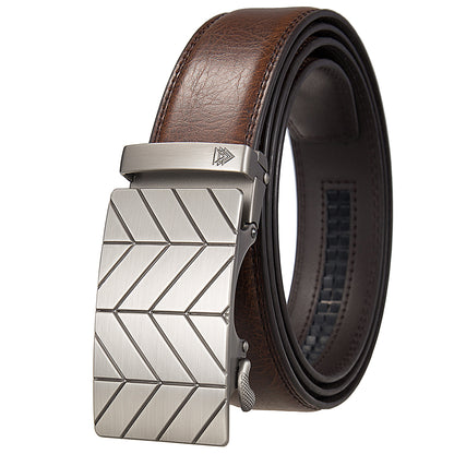 STEEL CHEVRON + STANDARD LEATHER