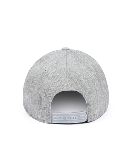 TRIANGLES SNAPBACK HEATHERED GREY