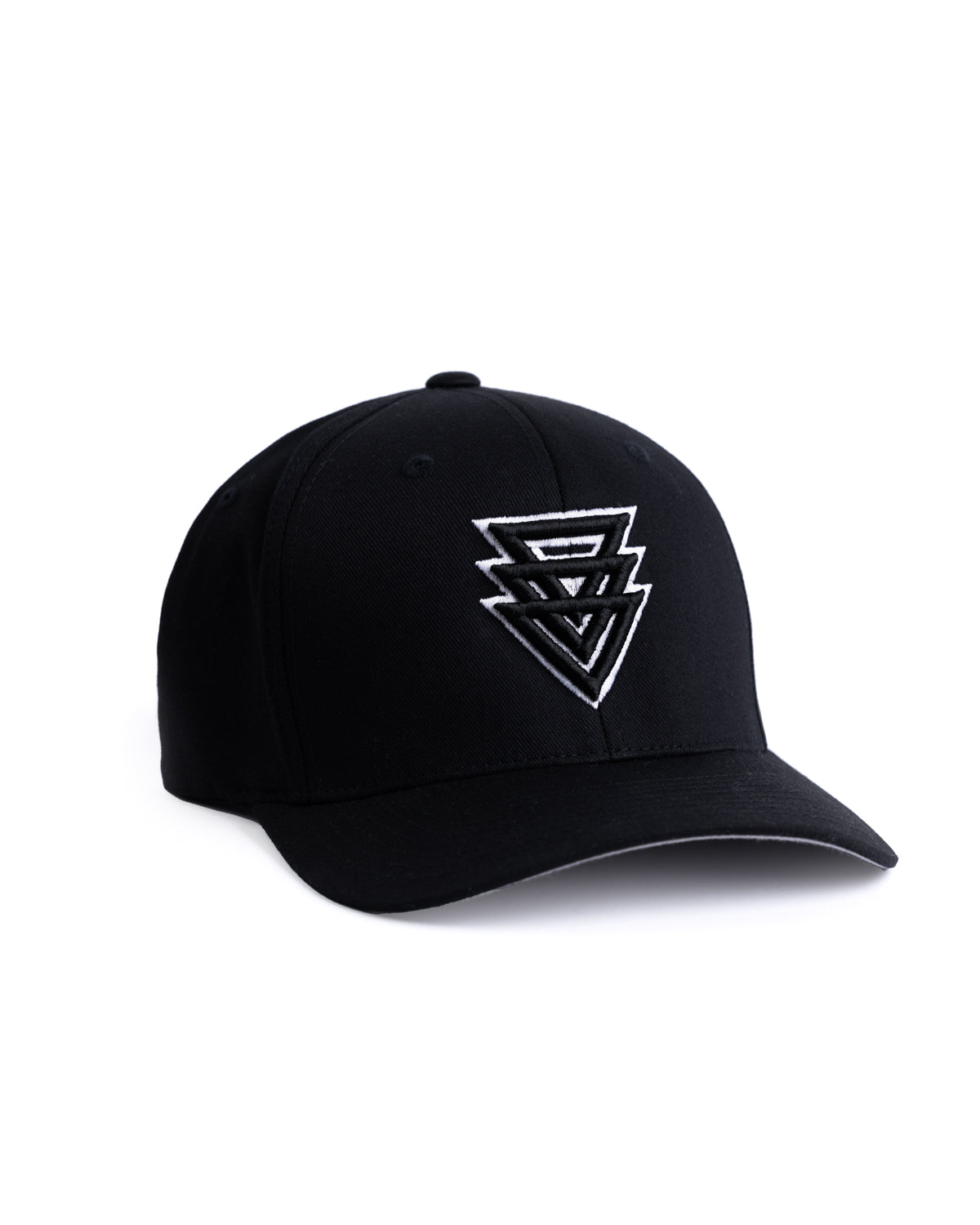 TRIANGLES FITTED BLACK