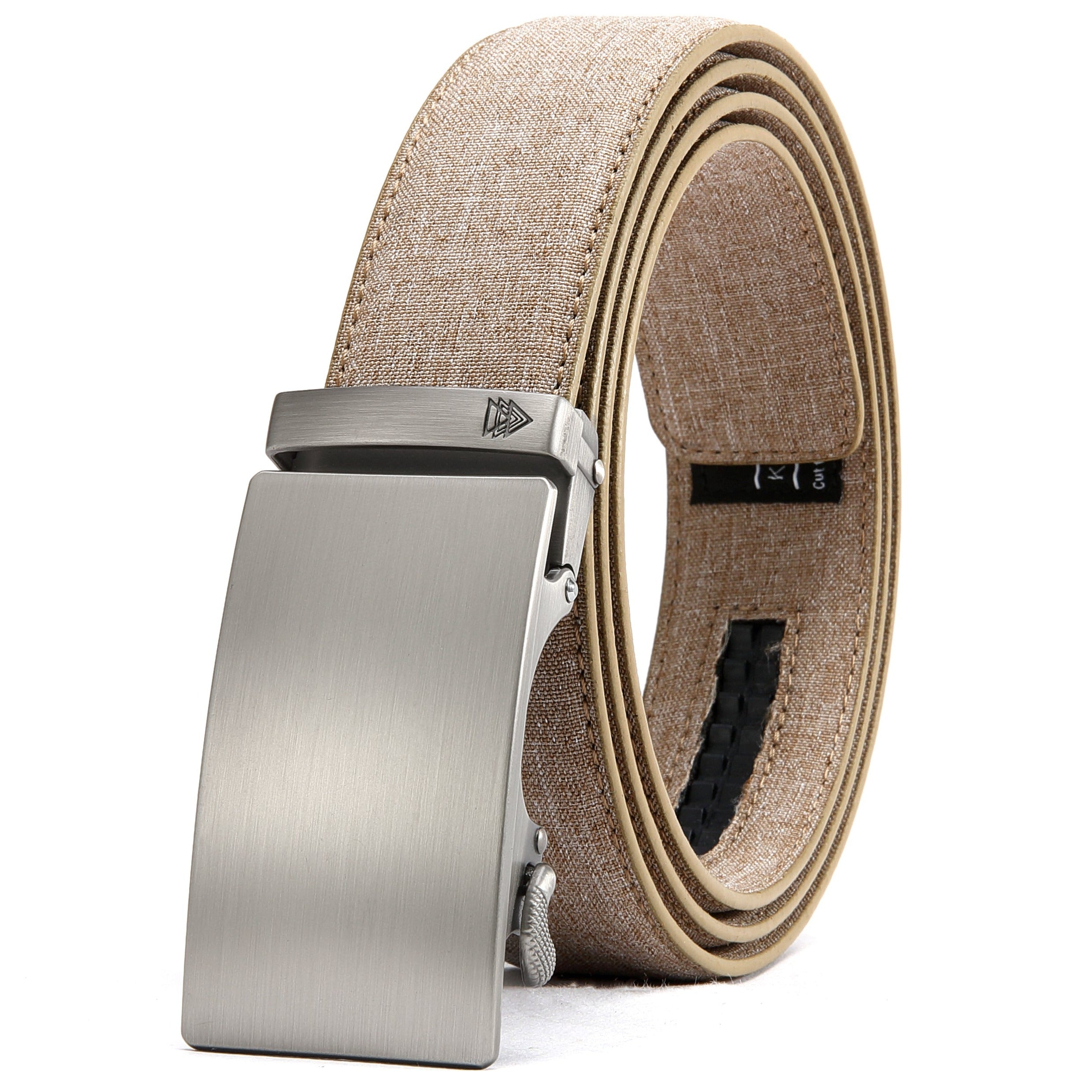 Canvas top ratchet belt